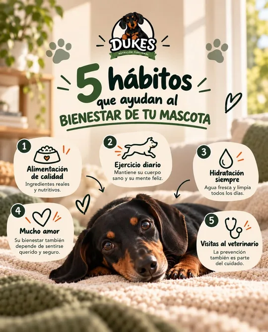 Post: 5 hábitos que ayudan al bienestar de tu mascota